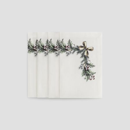 Салфетка Togas Сноуфан золотой 50х50 см