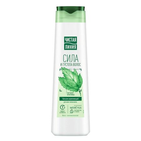 Бальзам-ополаскиватель Чистая Линия Укрепляющий Крапива 380 мл