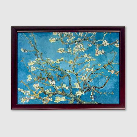 Поднос на подушке Genlex Цветущие ветки миндаля