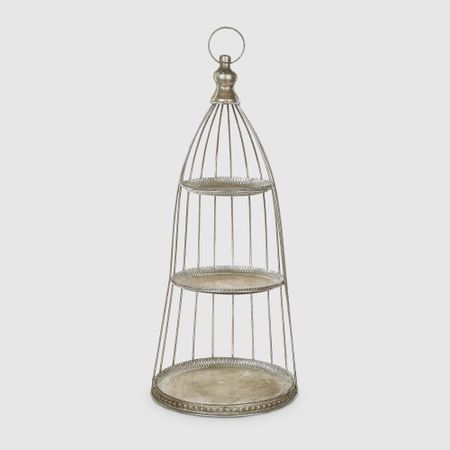 Этажерка 3-х ярусная Dekor pap 25,5х25,5х60 см