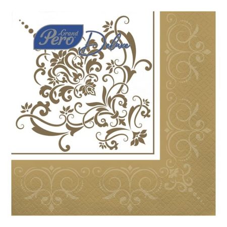 Салфетки бумажные GrandPero Опера 33Х33 3 сл 20 шт