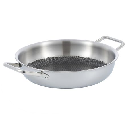 Сотейник Gipfel Melania из нержавеющей стали 28x8 см