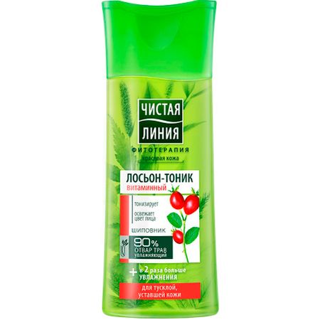 Лосьон-тоник Чистая Линия Витаминный 100 мл