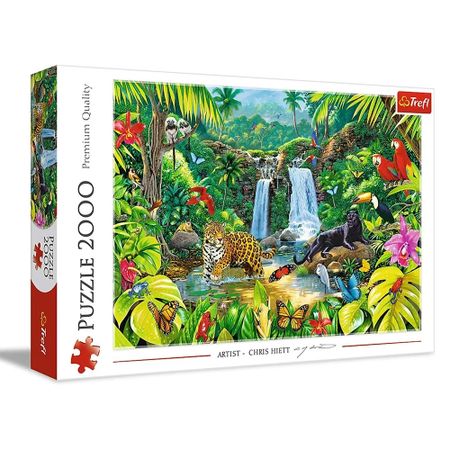 Пазл Trefl Тропический лес 2000 деталей brawl stars пазл 160 элементов эмз и фрэнк