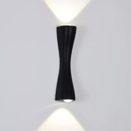 Настенный светильник Arte Lamp черный A6028AP-10BK