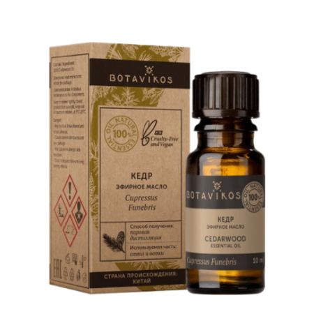 Масло эфирное Botavikos Кедр 10 мл