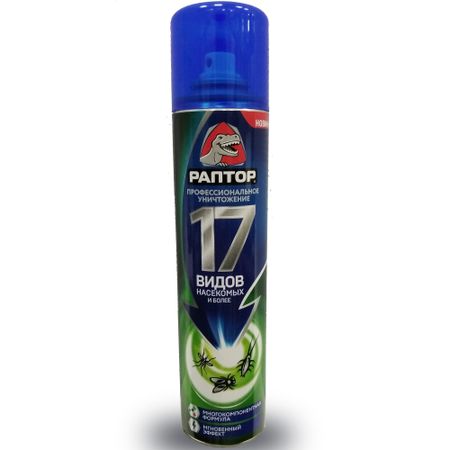 Аэрозоль Раптор профессиональное уничтожение 275 мл аэрозоль от насекомых раптор универсальный 190 мл