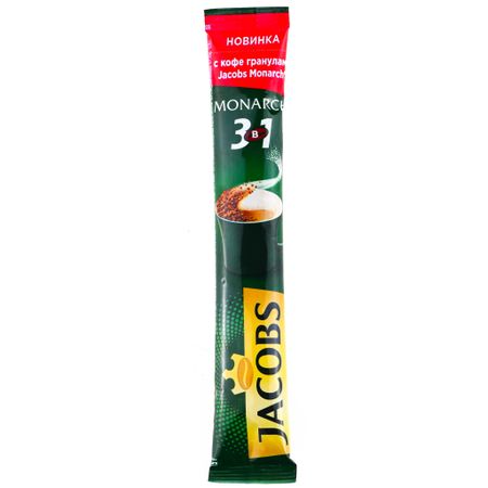 Кофе растворимый Jacobs Monarch 3в1 15 г