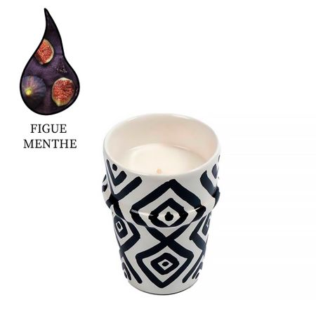 Аромасвеча Nour Bougie Lozana Figue menthe 475 г геннадий карташов время словно капля янтаря