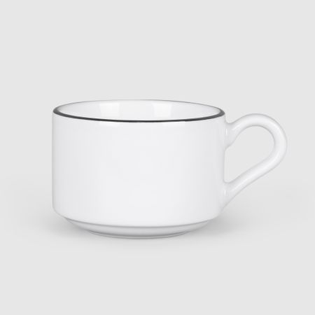 Чашка чайная Башкирский фарфор stackable ф.Практик 200 мл 