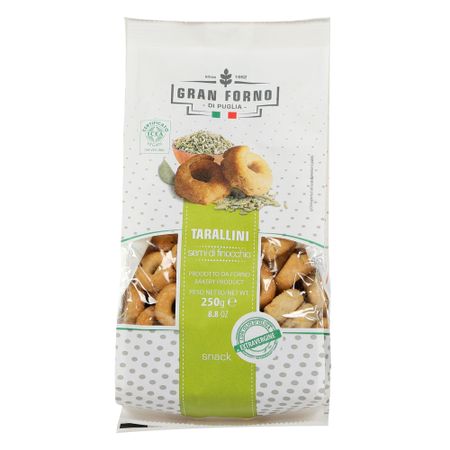 Тараллини Ambrosiana с фенхелем 250 г игристое вино martini prosecco белое брют италия 0 75 л