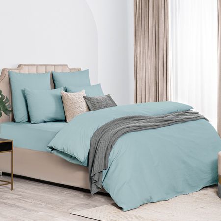 Пододеяльник Dome Лорено зеленый 220х240 см