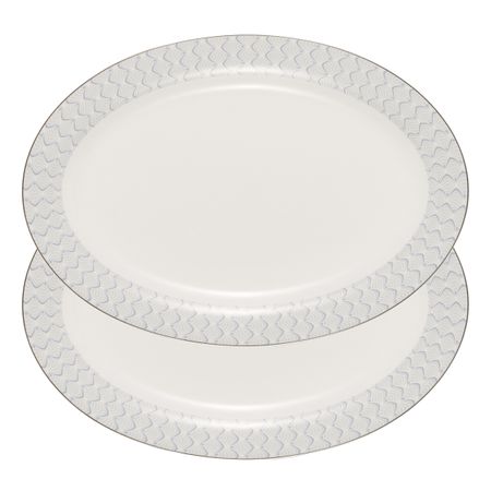 Набор тарелок сервировочных Gipfel Caroline 2 шт