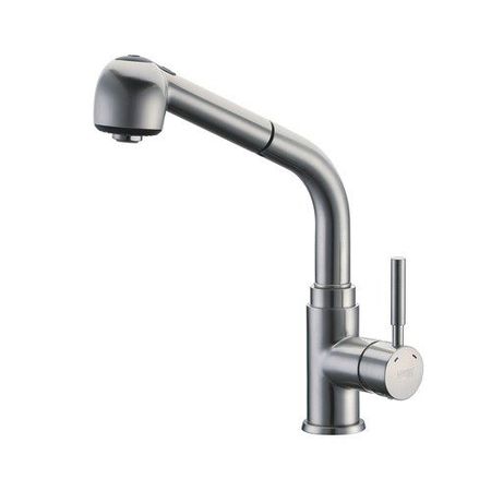 Смеситель Wasserkraft для кухни с выдвижной лейкой Wern 4266