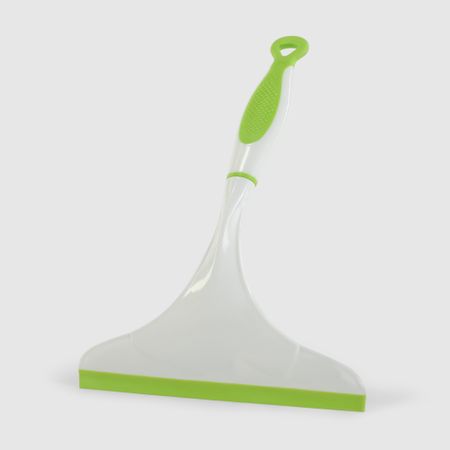 Скребок Akay для чистки стекла бело-салатовый