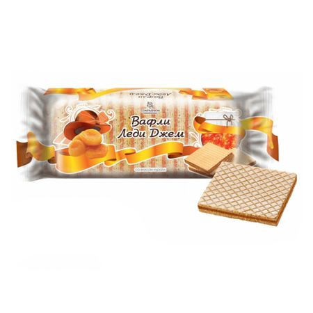 Вафли Конфэшн Леди джем со вкусом кураги 250 г томас астрюк леди баг и супер кот комикс охота на бабочек