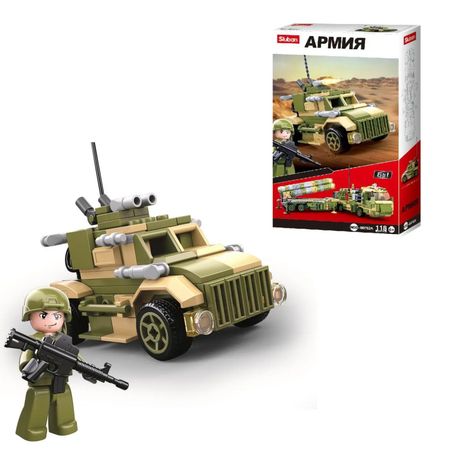 Конструктор Sluban бронемашина (M38-B0782A)