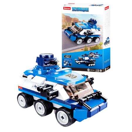 Конструктор Sluban патрульный броневик (M38-B0760C) ю несбё полиция