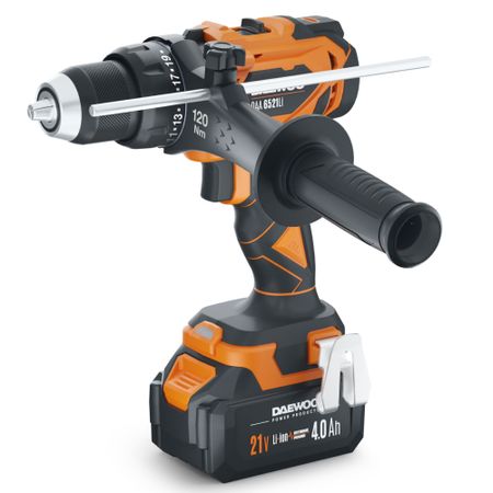 Дрель-шуруповерт аккумуляторная DAEWOO DAA 6521LI SET
