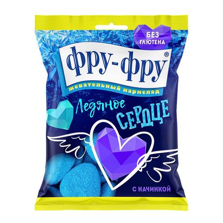 Жевательный мармелад Фру-фру ледяное сердце 80 г