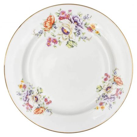 Тарелка мелкая Дулево Мейсенский букет 240 мм