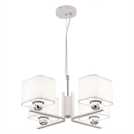 Люстра Citilux Тильда cl469245 белый+атлас