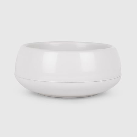 Кашпо Serinova Elvan белое 17.5x13.5x7.5 см