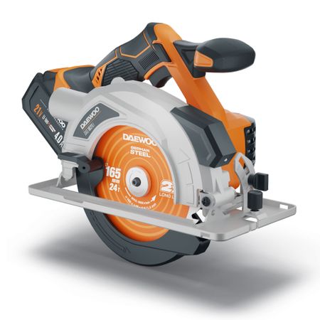 Пила дисковая аккумуляторная DAEWOO DAS 1621LI SET