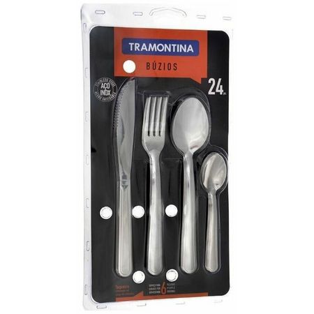 Набор столовых приборов Tramontina Buzios 24 предмета копия монеты бразилия 20 000 рейс иоанн v 22k