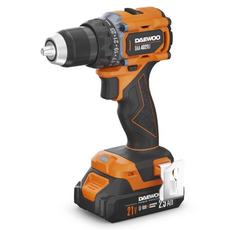 Дрель-шуруповерт аккумуляторная DAEWOO DAA 4021LI SET