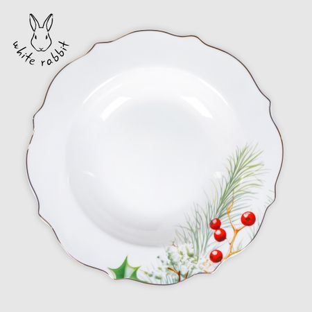 Тарелка суповая White Rabbit Zaryanka 23 см