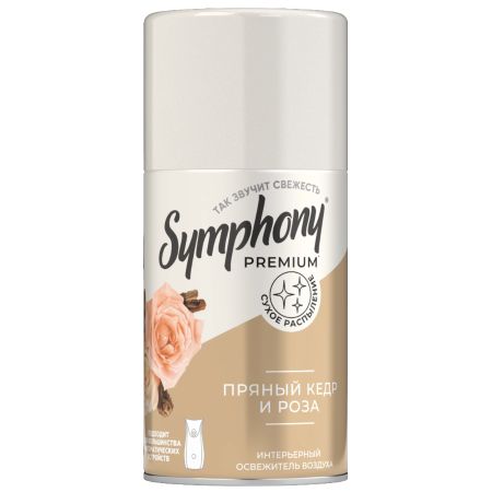 Освежитель для воздуха Symphony пряный кедр и роза 250 мл