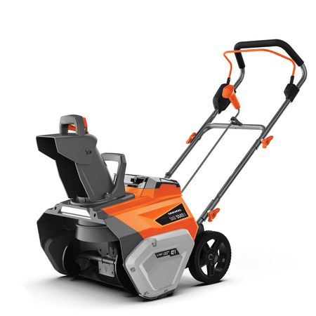 Снегоуборщик аккумуляторный DAEWOO SET 5542LI, с акб и зу