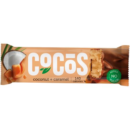 Батончик протеиновый FitnesShock в глазури карамельный кокос  35 г