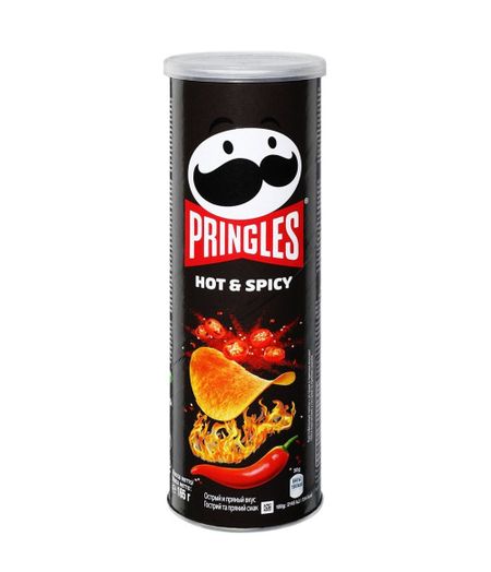 Чипсы Pringles со вкусом острого перца Hot and Spicy 165 г