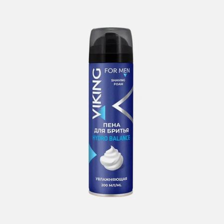 Пена для бритья Viking man Hydro balance 200 мл