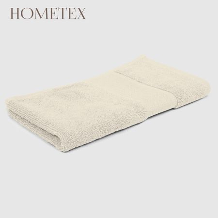 Полотенце махровое Hometex Original бежевый 30x50 см