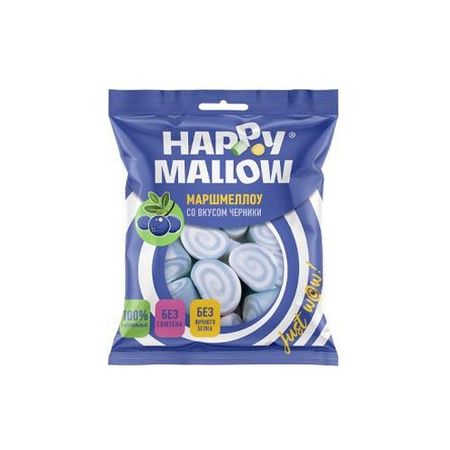 Маршмеллоу Happy mallow черника 90 г