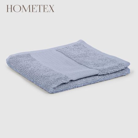 Полотенце махровое Hometex Original голубой 30x30 см