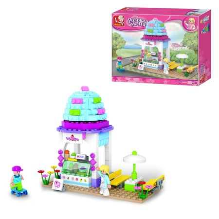 Конструктор Sluban кафе-мороженое. (M38-B0525)