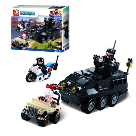 Конструктор Sluban полицейская операция (M38-B0655) сара вельк я и мои клёвые братья операция переезд