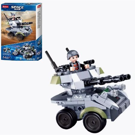 Конструктор Sluban космотанк (M38-B0793A) военная мысль китая афоризмы
