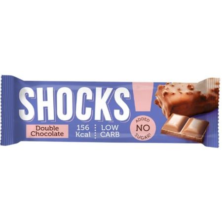 Батончик протеиновый FitnesShock в глазури шоколад 35 г