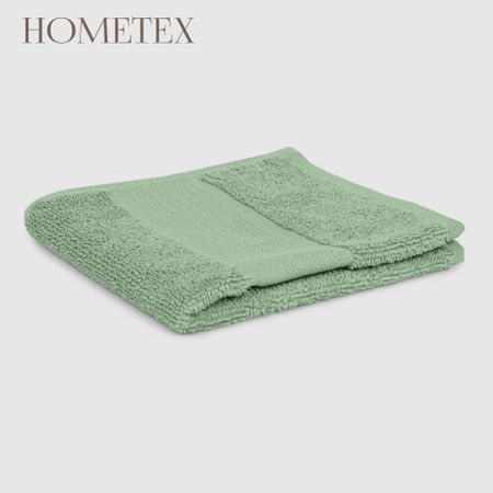 Полотенце махровое Hometex Original зеленый 30x30 см