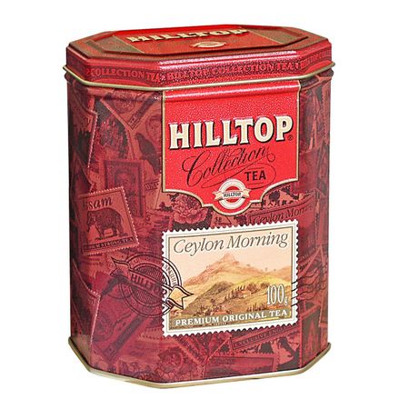Чай черный Hilltop Цейлонское Утро листовой 100 г чая hilltop zodiacus 200 г