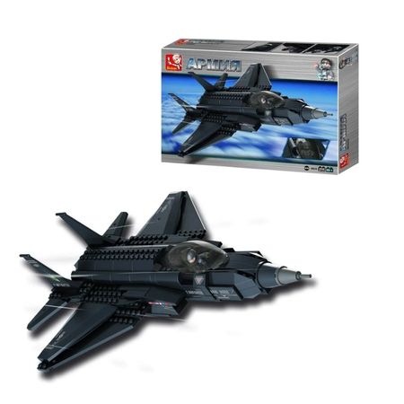 Конструктор Sluban истребитель-штурмовик (M38-B0510) дмитрий борисович хазанов авиация в операции багратион