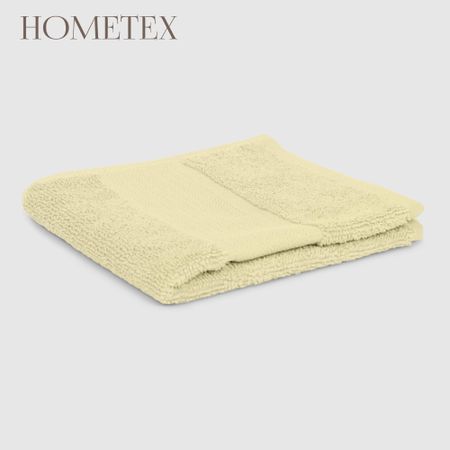 Полотенце махровое Hometex Original желтый 30x30 см