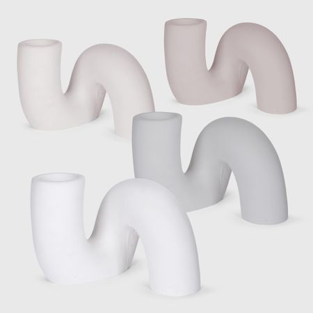 Ваза Старина для сухоцветов Изгибы в ассортименте без лака, без потали леока хабарова брак