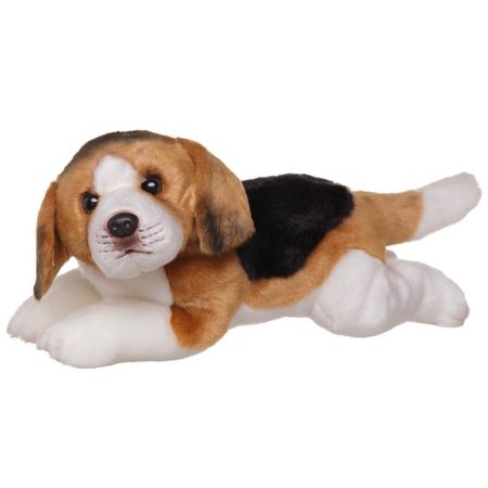 Игрушка мягкая Abtoys Собачка породы Бигль 30 см