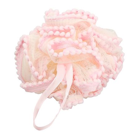 Мочалка-шар для тела Deco розовая